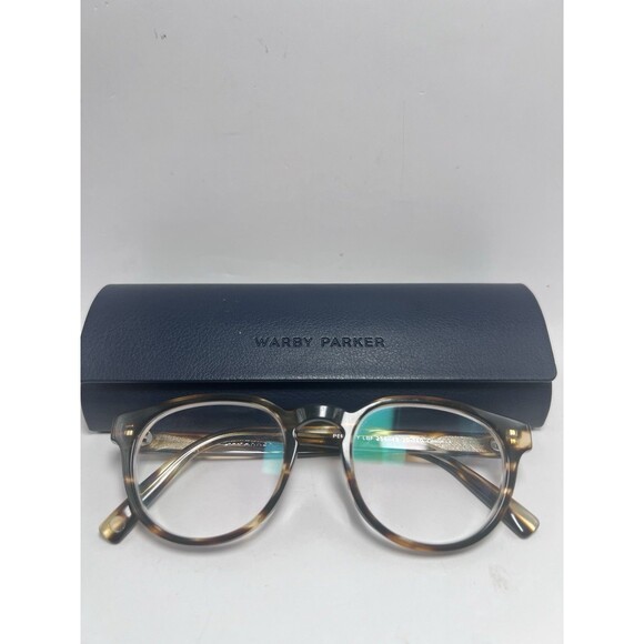 Warby Parker Percey LBF 256 48-20-140 Tortoise Keyhole Bridge Glasses Frame Only - Picture 1 of 6